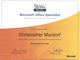 Mircosoft Certificate thumbnail